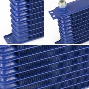 Kit de Enfriador de Aceite de Aluminio EPMAN de 15 Filas T-6061 con Conector de Extremo de Línea de Combustible AN10, Adaptador de Enfriador de Filtro de Aceite Tipo Sándwich EP-OK1013 - Product Image 3