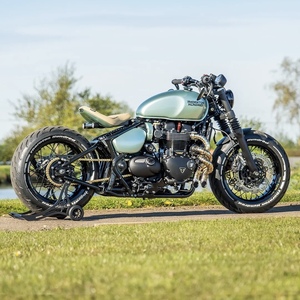 <span class=keywords><strong>Triumph</strong></span> Bonneville Bobber d'occasion, moto rétro à essence 1200cc, classique britannique, faible kilométrage, prête à l'exportation - Product Image 6