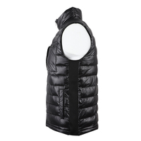 Vinmori veste confortable sans manches de haute qualité pour hommes, gilet chauffant brillant et lavable en toute sécurité
