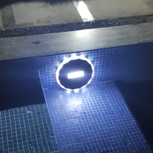 Luces <span class=keywords><strong>LED</strong></span> Sumergibles para <span class=keywords><strong>Piscina</strong></span>, Tipo Nuevo, IP68, Energía <span class=keywords><strong>Solar</strong></span>, 50 Luces Blancas, 6000K, <span class=keywords><strong>Luz</strong></span> Diurna, Control Remoto, Azul Verde - Product Image 6