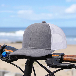 <span class=keywords><strong>Gorra</strong></span> de malla para hombre, estilo camionero, <span class=keywords><strong>con</strong></span> visera ligeramente microcurvada, color liso, para verano, protección <span class=keywords><strong>solar</strong></span>, moda de viaje, para exteriores - Product Image 1