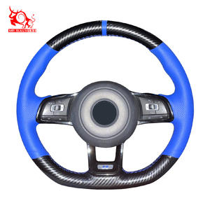 Cubierta de volante duradera, personalizada, disponible, para Volkswagen <span class=keywords><strong>Jetta</strong></span> GLI Golf GTI TCR Tiguan GTE Concept Polo GTI - Product Image 3