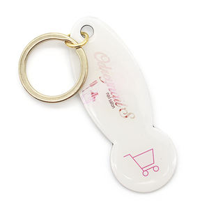 Les jetons de <span class=keywords><strong>chariot</strong></span> à provisions en métal ouvrent le <span class=keywords><strong>caddie</strong></span> de puce d'épicerie de <span class=keywords><strong>caddie</strong></span> porte-clés - Product Image 5