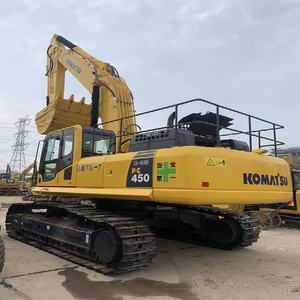 Alta calidad 45 toneladas Komatsu PC450 excavadoras usadas potente maquinaria de minería modelo japonés Original - Product Image 1
