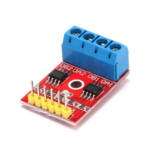 H-Bridge dual DC stepper Motor โมดูลบอร์ดไดรเวอร์ L9110 H บริดจ์สำหรับ G417 ardruino - Product Image 1