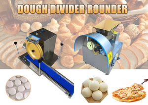 Automatic Motor Food Grade Stainless Steel Dough <b>Ball</b> Rolling Rounding <b>Machine</b> Dough Rolling Former Small Dough Divider Rounder - Product Image 4
