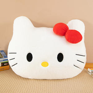 Kawaii Soft Kt Kat Gevulde Kussen Decoratief Pop Slaapkussen Best Verkopende Anime Cartoon Pluche Kussen Voor Meisjes Kinderen - Product Image 6