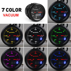 Manómetro de Vacío de 2 Pulgadas (52 mm) para Modificación de Automóviles, 0-30, Panel de Instrumentos LED con Retroiluminación de 7 Colores, Herramienta de Inspección de Automóviles - Product Image 5