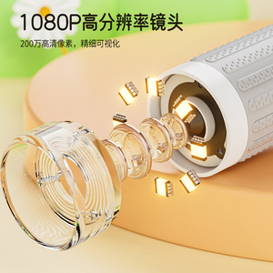 Microscopio portátil para niños, aumento de 1000x, pantalla Ips de 2 pulgadas, juguete educativo para exploración de la naturaleza - Product Image 3