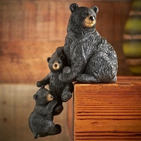 Ornement de Noël en résine en forme d'ours polaire