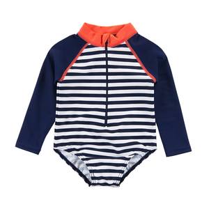 ชุดว่ายน้ำเด็กแบบซิปหน้า แขนยาว ชุดว่ายน้ำวันพีซ สำหรับเด็กชายและเด็กหญิง ชุดว่ายน้ำเด็กเล็ก - Product Image 6