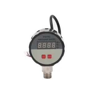 Water Pressure Gauge Digital LCD Over/Under Pressure Protector 0-1 MPa Vacuum Pump 80mm