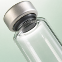 Contenant en verre borosilicate neutre 3ml 5ml pour emballage de liquides, logo imprimé, personnalisation de la couleur, livraison immédiate