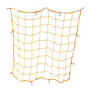 Amarillo 90cm * 90cm Techo Red de carga elástica Red de almacenamiento de equipaje - Product Image 1