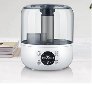 3L Capacity Cylindrical Ultrasonic air Humidifier Disinfected <b>Diffuser</b> with Water and Essential <b>Oil</b> - Product Image 2