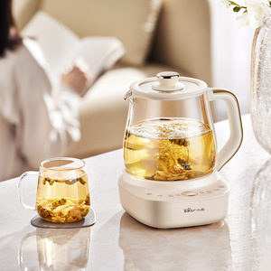 Olla de Vidrio Bear All Glass con Temperatura Constante de 1.5L, Infusor para Preparar Té, Uso Doméstico y de Oficina - Product Image 4
