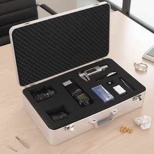 Tragbarer Aluminium-Hartschalenkoffer für Xbox-Spiele OEM/ODM Anpassbare Größe Keine Formgebungsgebühr Testinstrumenten-Ausrüstungsbox - Product Image 3