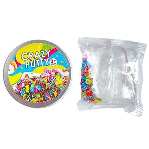 Juguete de Slime Cristalino Elástico, Suave al Tacto, Ejercicio para las Manos, Alivio del Estrés, Novedad para la Oficina, Estuche Metálico Premium - Product Image 4