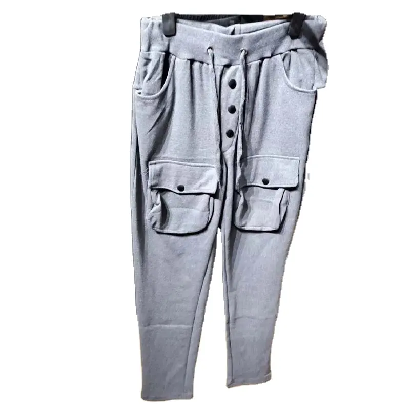 Balya thrift erkek erkek pantolonları toptan kullanılan kargo pantolon yüksek kaliteli ikinci el pamuklu giysiler