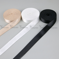 Bande élastique en nylon OEM pour lingerie, avec logo personnalisé, haute ténacité, design confortable pour bretelles de soutien-gorge et sangles de sous-vêtements