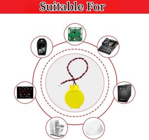 แบตเตอรี่ CMOS CR2032 5 แพ็ค 3V แบตเตอรี่ BIOS เมนบอร์ดพร้อมสายไฟ 2 เส้นและขั้วต่อ MOLEX แบตเตอรี่ทดแทนสำหรับคอมพิวเตอร์ - Product Image 5