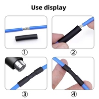 Manchon thermorétractable à double paroi étanche 15MM adhésif à double paroi 3:1 manchon de câble isolant 50 mètres par rouleau