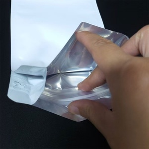 Heetverkopende voedselveilige effen gekleurde koffiezak met ritssluiting, gebruikt voor voedselopslag, waterdichte zelfstaande zak met ritssluiting - Product Image 5