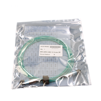 Prix usine Aqua Color OM3 50 / 125um MPO MPO LSZH Cordon de raccordement à fibre optique à faible perte