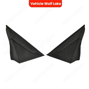 Panel Triangular Negro de ABS para Espejo Retrovisor Fiat Lancia Ypsilon, Lado Derecho 735593527, Lado Izquierdo 735529370, Repuesto Interior - Product Image 4