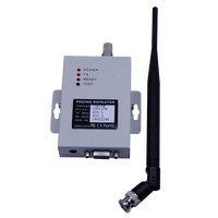 Système d'Appel Médical Sans Fil, Répéteur de Pager, Émetteur de Signal POCSAG 420-470MHz, Portée 1000m pour Hôpital et Restaurant