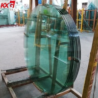 Table en verre trempé personnalisée, plateau de table en verre trempé transparent de 12 mm