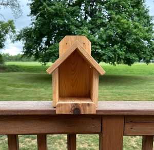 Cardinal Mourning for Dove & <b>Robin</b> Nesting <b>Box</b> Eco-Friendly Wood Design for Attracting Birds OEM/ODM Nesting <b>Box</b> - Product Image 4