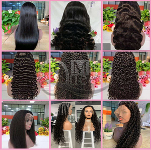 Parrucca MAYQUEEN Water Wave 10a BOB con Frontale in Pizzo, Parrucca Economica in <span class=keywords><strong>Capelli</strong></span> Umani <span class=keywords><strong>Naturali</strong></span> con Frontale 13*4 per Donne di Colore - Product Image 5