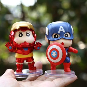 Figuras de Acción de Anime y Dibujos Animados, Lindas Figuras de Marvel y <span class=keywords><strong>Shin</strong></span> <span class=keywords><strong>Chan</strong></span>, Venta al por Mayor, Juguetes para Niños, Regalos Promocionales para Fiestas, Decoración para Automóviles - Product Image 3