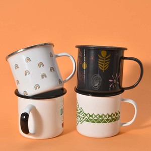 Taza <span class=keywords><strong>de</strong></span> esmalte <span class=keywords><strong>de</strong></span> 350ml con logotipo personalizado <span class=keywords><strong>de</strong></span> <span class=keywords><strong>Navidad</strong></span>, taza <span class=keywords><strong>de</strong></span> Metal para acampar personalizada, taza <span class=keywords><strong>de</strong></span> acero para acampar, taza <span class=keywords><strong>de</strong></span> esmalte con - Product Image 3