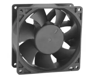 9238mm dc fan yüksek CFM düşük gürültü 92x92x38mm 12V 24V 48V DC fırçasız eksenel soğutma fanı