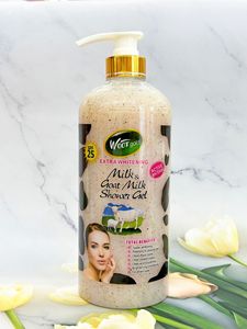 Hot bán 1000ml Gel tắm cà rốt & nghệ tắm tắm tẩy tế bào chết làm trắng nuôi dưỡng làn da dưỡng ẩm làm mới khuôn mặt & chăm sóc cơ thể - Product Image 6