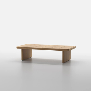 Ensemble de canapés de jardin en teck, mobilier de patio extérieur, ensemble canapé et table basse en teck - Product Image 6