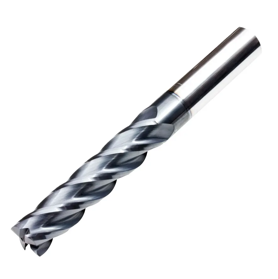 Chinese factory supplier wholesale cheap custom solid flat end mill