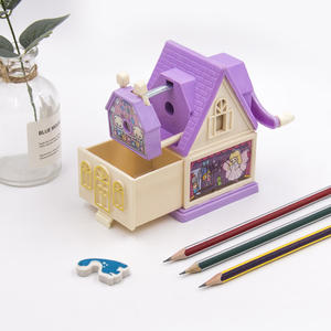 Fournitures scolaires papeterie promotion <span class=keywords><strong>maison</strong></span> en forme de <span class=keywords><strong>taille</strong></span>-<span class=keywords><strong>crayon</strong></span> manuel mécanique pour enfants - Product Image 4