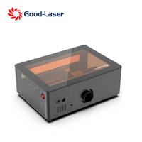 Machine de gravure et de découpe au laser à diode Good-Laser Light Blue 530II 20/40W haute précision, refroidissement par air, compatible avec l'acrylique, le bois et le papier