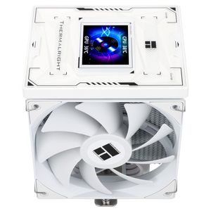 Thermalright TL BA120 VISION WHITE CPU Air Cooler With 2.4 Inch LCD <b>Screen</b> 6 Heat Pipes for LGA1700 and AM5 the Top <b>Cover</b> Integr - Product Image 4
