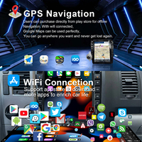 Autoradio Android 12,1 pouces pour Toyota Tundra/Sequoia 2007-2013 avec Apple CarPlay, Android Auto, navigation GPS, écran tactile HD