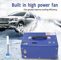 Kompresor Udara PCP 12v 4500Psi 30mpa 300Bar 350w Pompa Udara PCP Elektrik dengan Transformator Submersible