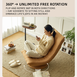 <span class=keywords><strong>Sillón</strong></span> <span class=keywords><strong>Reclinable</strong></span> Individual Moon, Plegable, de Tela Ecológica, para Adultos, para Dormir, para Sala de Estar, Dormitorio, Comedor, Salón - Product Image 2