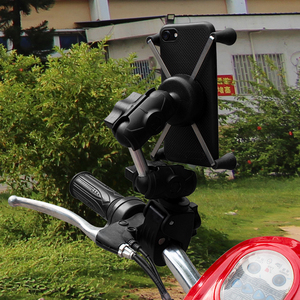 Soporte de Riel para Motocicleta y Bicicleta con Clip de Montaje de Bola de 360 Grados para Gopro Hero 12 11 10 9 8 para Teléfono y Cámara de Acción - Product Image 4