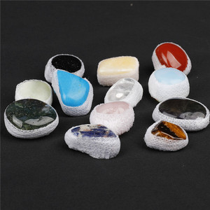 Espécimen De ciencia geológica Mineral <span class=keywords><strong>profecía</strong></span> piedra curación cristal piedra preciosa conjunto Color mezclado <span class=keywords><strong>2</strong></span> ~ 3cm roca piedra cristal caja de regalo - Product Image 4