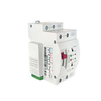 Commutateur de transfert automatique LVMA ATS 220V 110V 2P Type PC 63A 50/60Hz Monophasé pour sortie d'onduleur solaire vers réseau et générateur