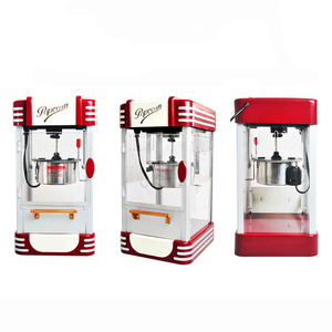 <b>Popcorn</b> <b>Machine</b> 110V Electric Stainless Steel Home <b>Popcorn</b> Maker Quick Heat Technology - Product Image 2