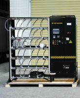 Système de refroidissement par eau H200 S pour serveur hydroélectrique, 36 unités de machines de minage ASIC avec système de refroidissement hydroélectrique à refroidisseur sec